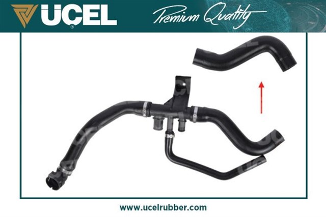 RADYATOR CIKIS HORTUMU PLASTIK BORU HARIC