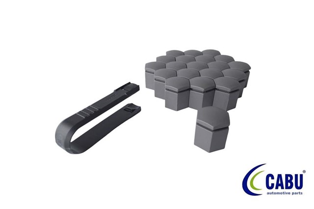 BIJON KAPAGI KOMUR METALIK 19X27MM ASTRA J - K. INSIGNIA B. ZAFIRA 20 ADET 220644