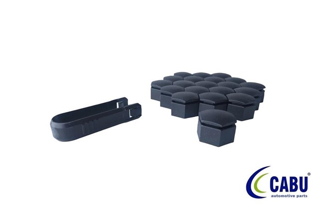 BIJON KAPAGI SIYAH 22X21MM INSIGNIA - A 20 ADET 220644