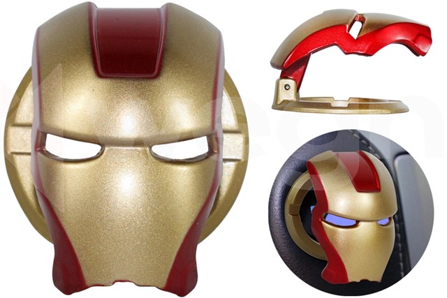 IRON MAN START STOP KORUYUCU KAPAK ORIJINAL RENK SARI - KIRMIZI