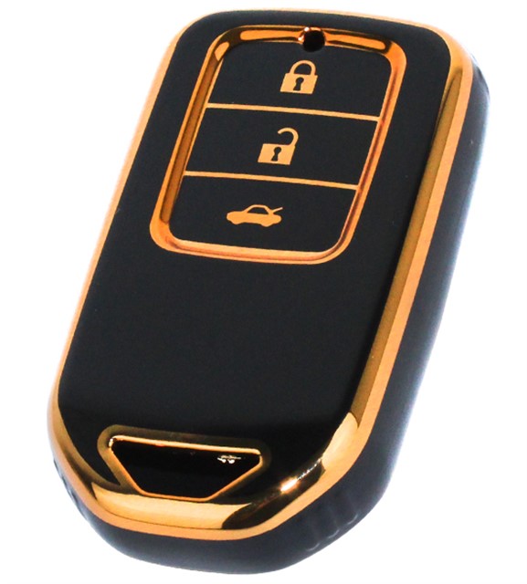 KONTAK ANAHTAR KUMANDA KORUYUCU KILIF TPU SIYAH HONDA CR - V - CIVIC - ACCORD - HR - V