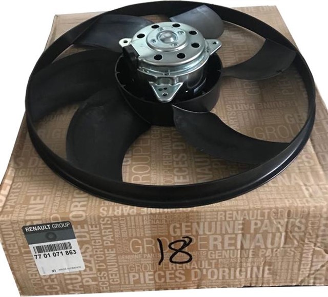 FAN MOTOR PERVANE MGN I 97 - 99 - MGN II 1.4 - 1.6 - 2.0 - 1.5DCI - 1.9DCI - SCENIC II 1.6 - 1.5DCI - 1.9DCI 03