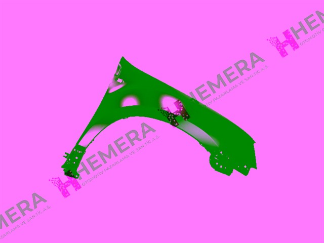 CAMURLUK ON SAG SAC SINYAL DELIKLI DACIA DUSTER 2010