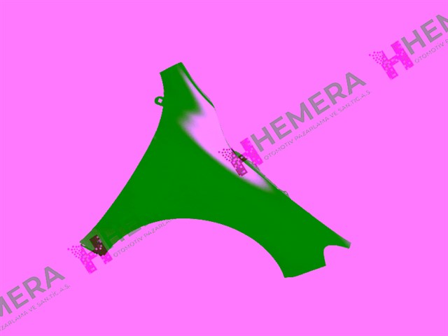 CAMURLUK ON SAG ALUMINYUM SINYAL DELIKSIZ MERCEDES CLA SERISI - W117 2013 - 2017