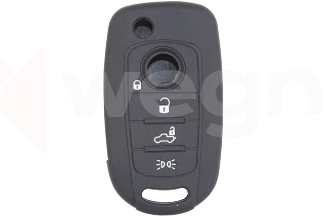 KONTAK ANAHTAR KUMANDA KORUYUCU KILIF SILIKON FIAT EGEA CRONOS 500X SIYAH