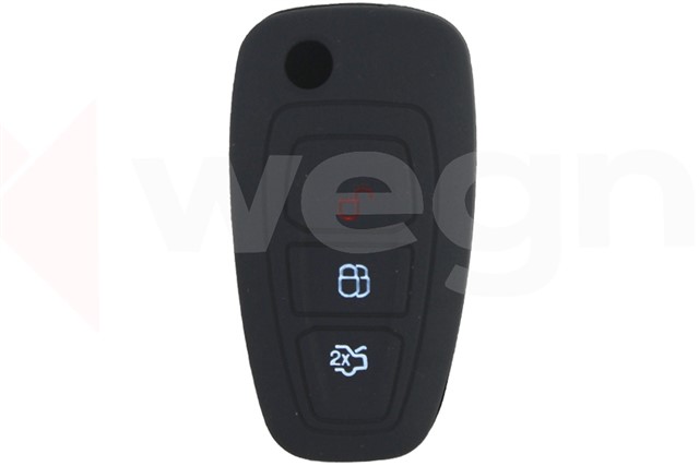 KONTAK ANAHTAR KUMANDA KORUYUCU KILIF SILIKON FORD TRANSIT - MONDEO - FOCUS - RANGER - C MAX - S MAX SIYAH