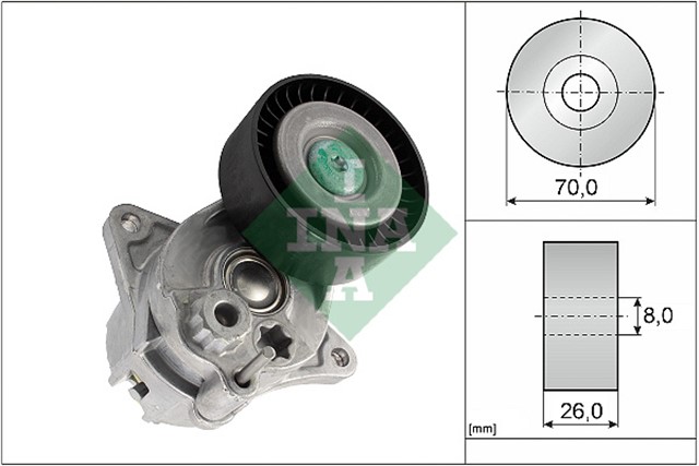 KAYIS GERGI RULMANI MERCEDES W202 W203 W204 W210 W211 W220 W463 W638 W639 B901 B906 KUTUKLU