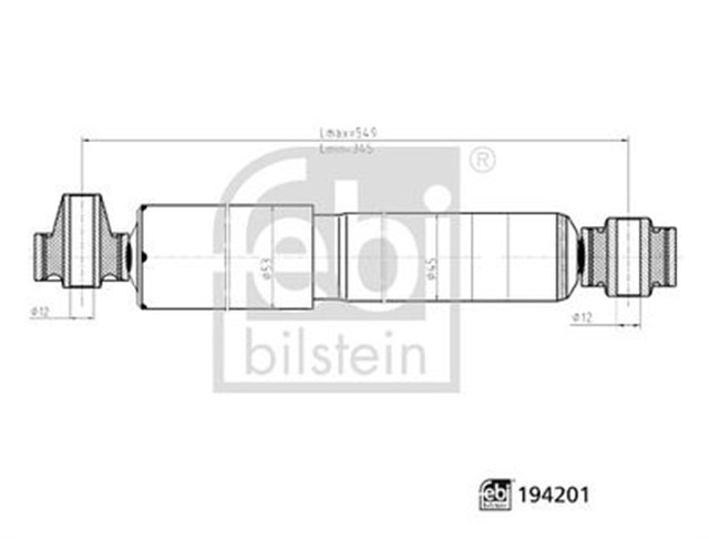 AMORTISOR ARKA AKS FIAT