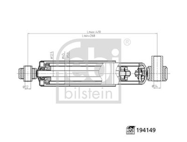 AMORTISOR ARKA AKS NISSAN - OPEL - RENAULT CAR