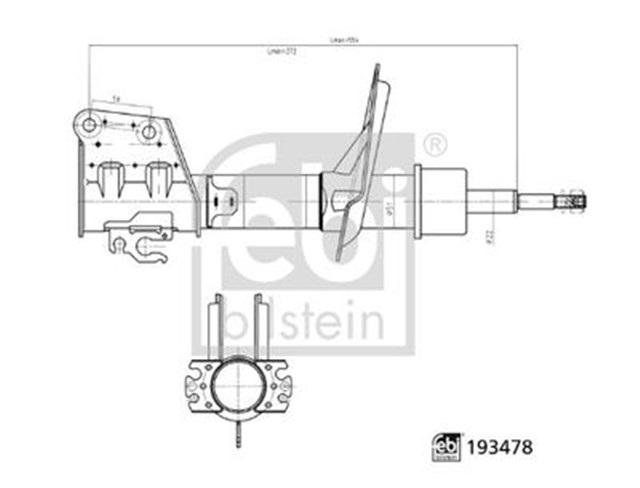 AMORTISOR ON AKS FIAT