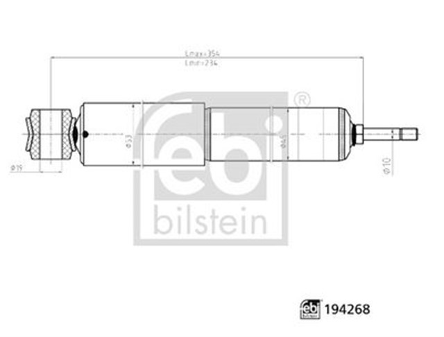 AMORTISOR ARKA AKS TOYOTA