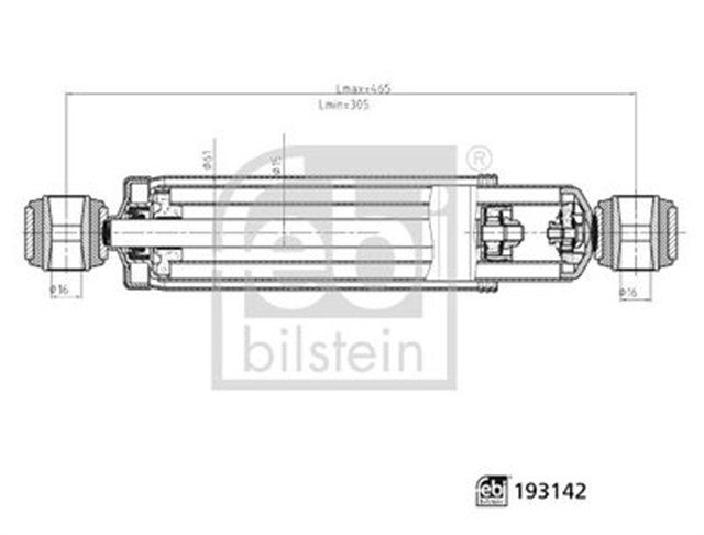 AMORTISOR ARKA AKS - ARKA AKS SOL - ARKA AKS SAG CITROEN - FIAT - PEUGEOT