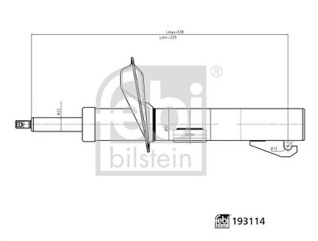 AMORTISOR ON AKS - ON AKS SOL - ON AKS SAG MITSUBISHI