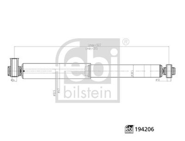 AMORTISOR ARKA AKS - ARKA AKS SOL - ARKA AKS SAG FORD CAR - FORD MOTOR COMPANY