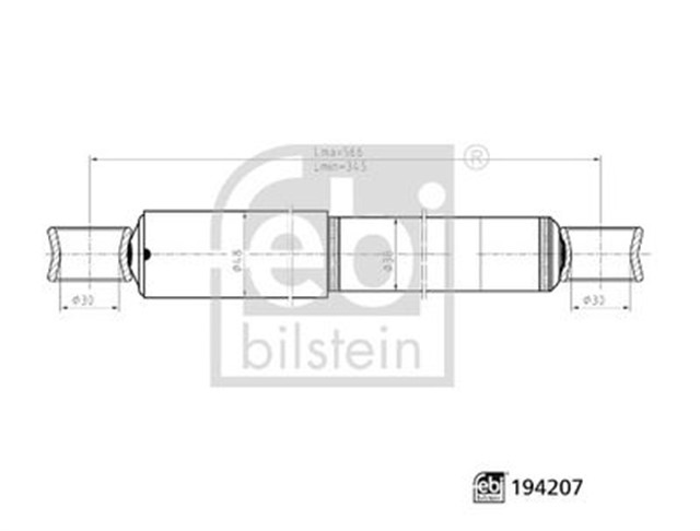 AMORTISOR ARKA AKS SOL TOYOTA