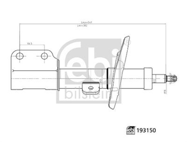 AMORTISOR ON AKS - ON AKS SOL - ON AKS SAG CITROEN - OPEL - PEUGEOT - TOYOTA - VAUXHALL