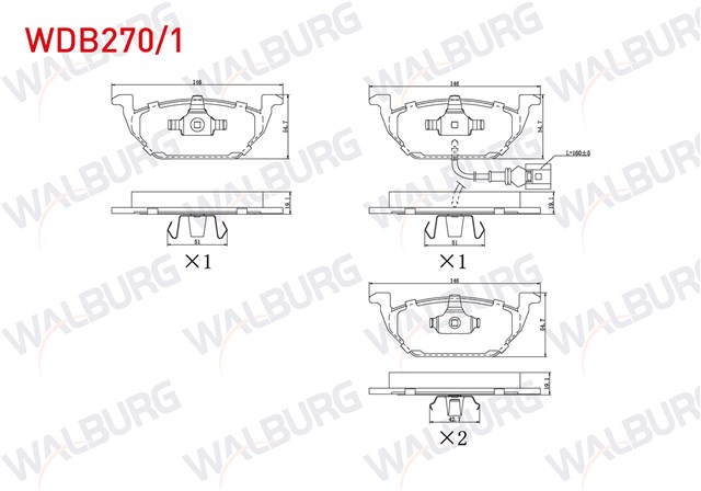 FREN BALATASI ON GOLF4 - GOLF5 - JETTA - BORA - POLO - A3 - LEON 97 - 