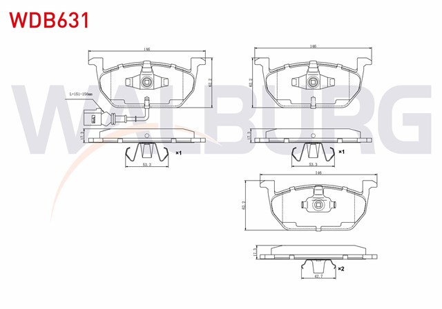 FREN BALATASI ON GOLF7 - A3 - LEON - ARONA - IBIZA - OCTAVIA 13 - 