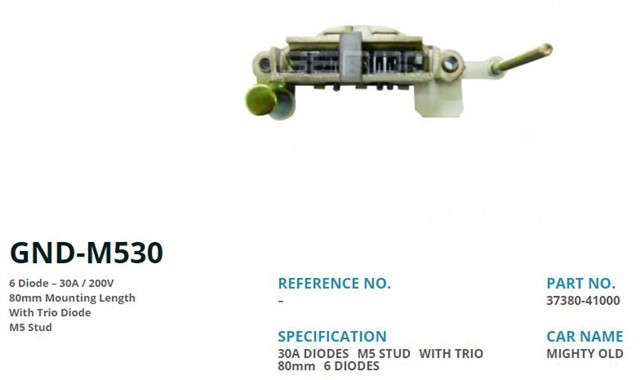 MITSUBISHI CANTER 444 - 449 ESKI MODEL - L200 - PAJERO 80MM 6 DIOT M5