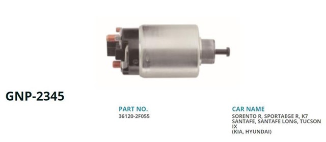 12V HYUNDAI IX35 - SANTA FE 2.0 - 2.2 CRDI - KIA SORENTO - SPORTAGE 2.0 - 2.2 CRDI