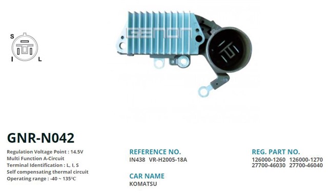 12V TOYOTA COROLLA - CORONA - CARINA - JOHN DEERE L I S