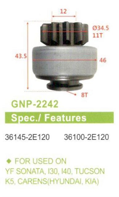 11 DIS HYUNDAI YF SONATA - I30 - I40 - TUCSON K5 - CARENS