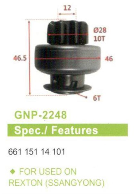 10 DIS SSANGYONG MUSSO 2.3D - 2.9TD - KORANDO - REXTON 2.9TD