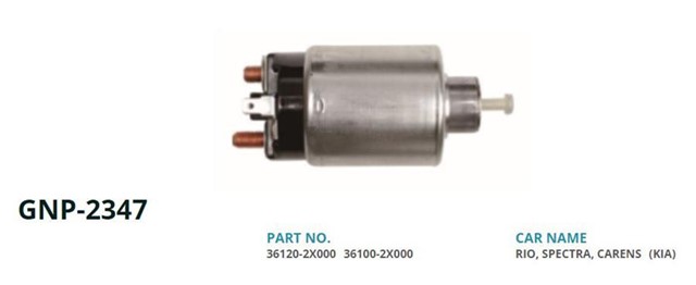 12V KIA CARENS 1.6 - PRIDE 1.3 - RIO 1.3 - 1.5 - SHUMA 1.6