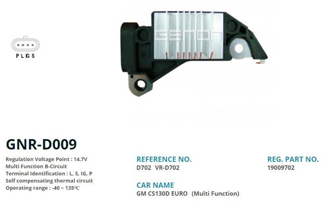 12V JEEP CHEROKEE - DAEWOO NEXIA - LANOS - ESPERO - KIA SEPHIA L S IG P