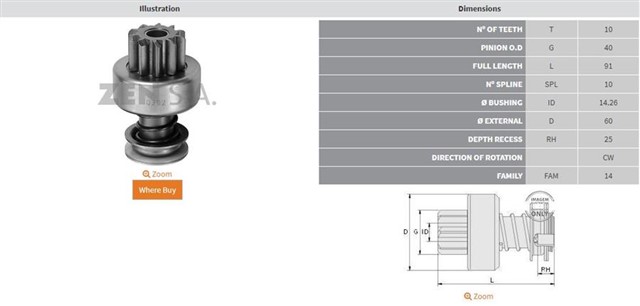 10 DIS INTER 1800 KAMYON ORTA FREZE