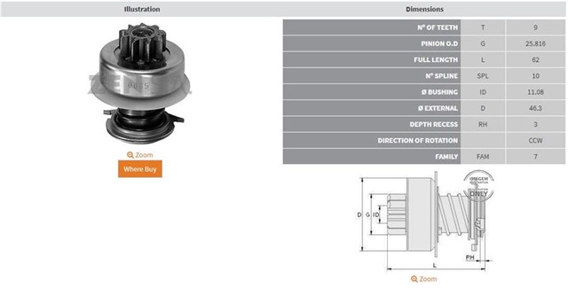 9 DIS VW GOLF - JETTA - TRANSPORTER CCW
