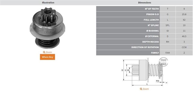 9 DIS VW GOLF - JETTA DIZEL CCW