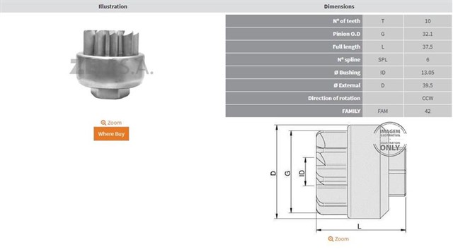 10 DIS MERCURY 40 A 150 HPV6 CCW