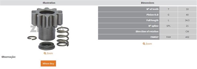 10 DIS 29MT ZEN - 1679 - ZEN - 1805 DISLI UCU