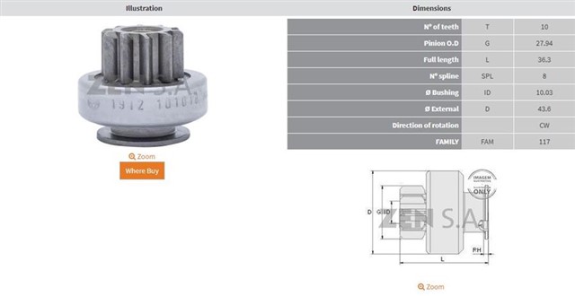 10 DIS HYUNDAI ACCENT - I20 1.4 - I30 1.6 - KIA CEE D - RIO 1.4 - SPORTAGE 1.6