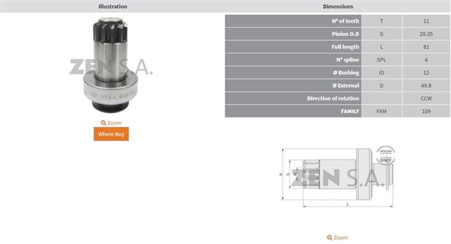 11 DIS VW FOX - GOL - GOLF - POLO - SAVEIRO - VOYAGE CCW
