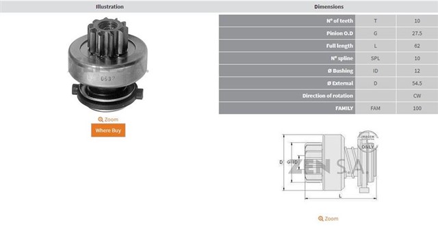 10 DIS FORD GRANADA - SCORPIO - SIERRA - RENAULT 18 DIZEL