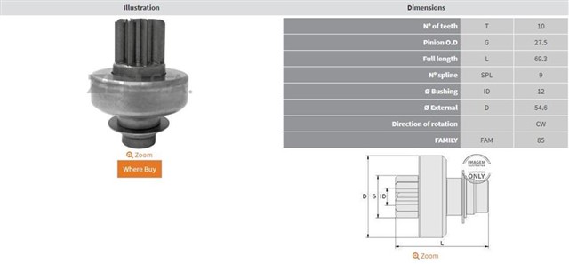 10 DIS SSANGYONG ACTYON - KYRON - REXTON 2.0 XDI - 2.7 XDI