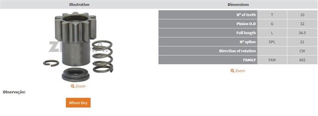 10 DIS 29MT ZEN - 1679 - ZEN - 1805 DISLI UCU