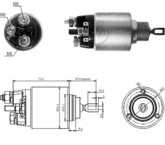 12V MERCEDES 180 - 200 - 230 - 250 - SPRINTER