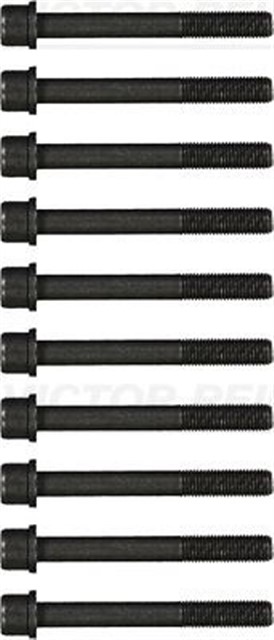 SILINDIR KAPAK CIVATASI 10 ADET ASTRA G - ASTRA H - CORSA B - C - COMBO B - C - MERIVA A - VECTRA B 1.7 CDTI 17D - DT - DTH - DTL