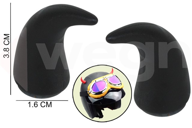 DIREKSIYON VE KASK USTUNE TAKILAN BOYNUZ APARATI SIYAH