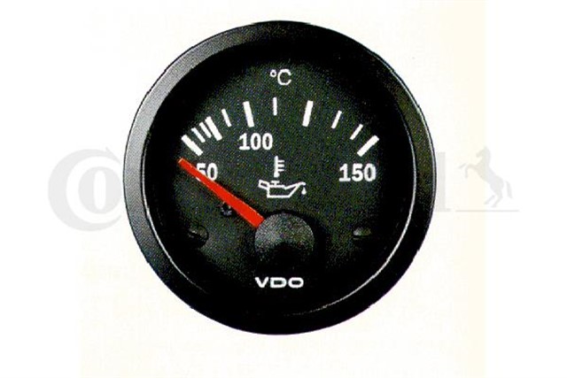 VISION TEMPERATURE GAUGE 150 C 52MM 12V