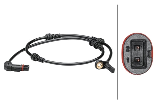 TEKERLEK HIZ SENSORU AKTIF SENSOR 2 - KUTUPLU MERCEDES - BENZ GL - M