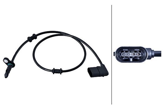 TEKERLEK HIZ SENSORU AKTIF SENSOR 2 - KUTUPLU MERCEDES - BENZ EQC - GLC