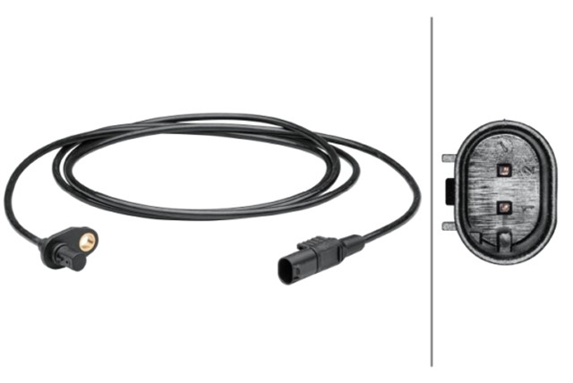 TEKERLEK HIZ SENSORU ARKA AKS AKTIF SENSOR 2 - KUTUPLU MERCEDES - BENZ SPRINTER