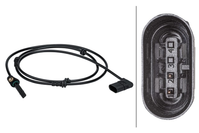 TEKERLEK HIZ SENSORU ON AKS AKTIF SENSOR 4 - KUTUPLU MERCEDES - BENZ C