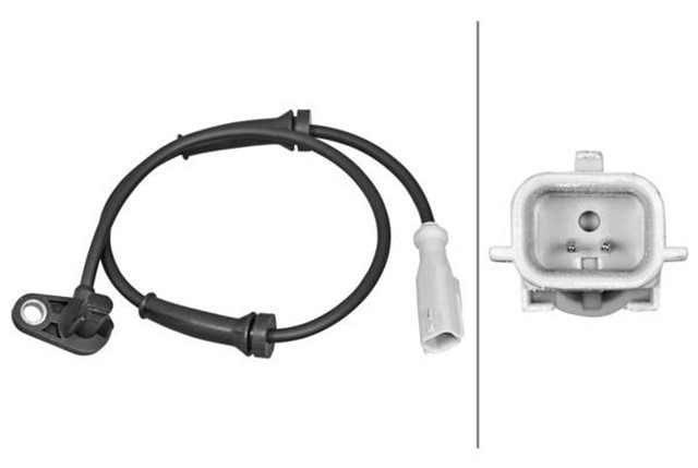 TEKERLEK HIZ SENSORU HAL SENSORU 2 - KUTUPLU MERCEDES - BENZ CITAN/NISSAN NV250/RENAULT KANGOO