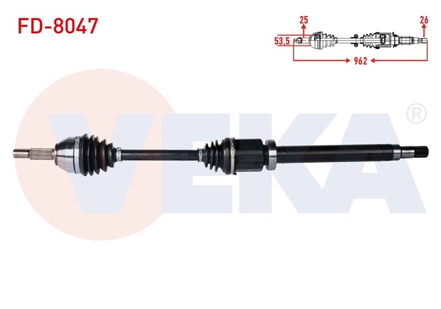 AKS KOMPLE ON SAG UZUN CONNECT 02 - 13