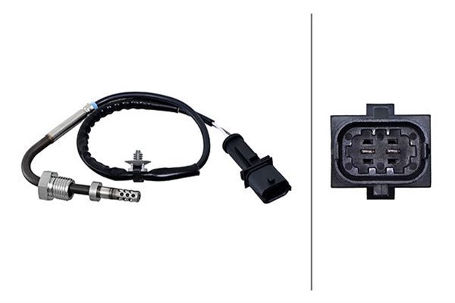 EGZOZ SICAKLIGI SENSORU.2 - KUTUPLU.CHEVROLET CRUZE/OPEL ASTRA - CORSA - MERIVA